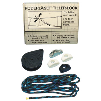 Roderls Tiller-lock, levereras komplett