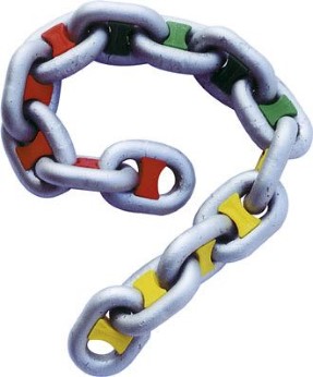 Kättingmarkering 5/16″ grön 10st.