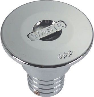 Foresti Däcksförskruvning rak WC, Ø38 mm