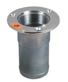 Däcksförskruvning rostfri 50 mm