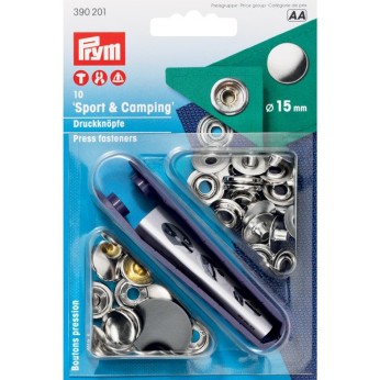 Prym tryckknappar RF Ø15 mm, 10 st