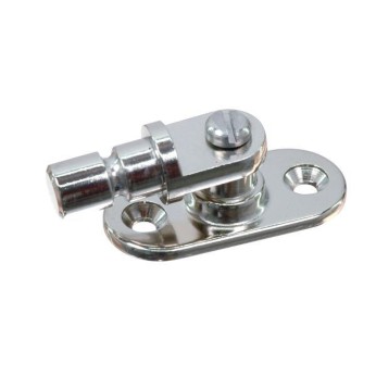 Kapellbeslag RF sida 2 hål, 54x24 mm