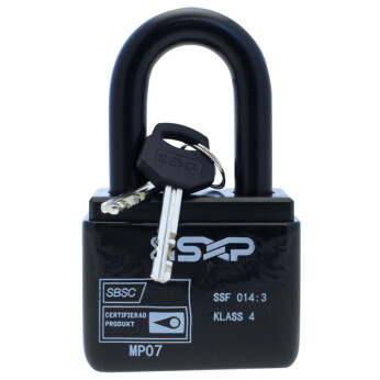 SXP hänglås MP07 14mm låsbygel, klass 4