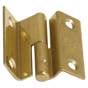 Roca drrgngjrn 40x35x6mm vnster polerad mssing