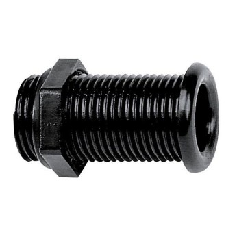 Bordgenomföring svart, Ø39mm