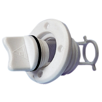 Roca dräneringsventil vit, Ø25mm