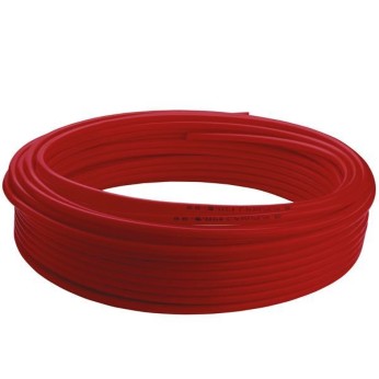 Röd slang utvändig 15mm invändig 11mm max 60° John Guest
