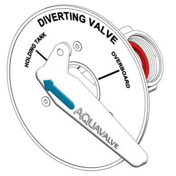 Trudesign 3-vgskran 1 1/2' skottmontering, vit