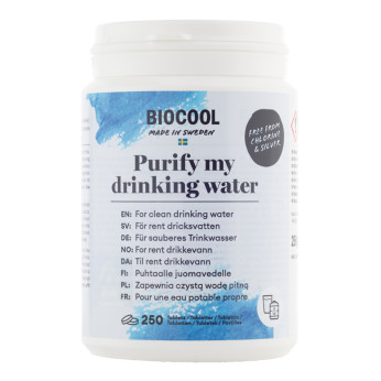 BioCool Purify Drinking Water, 250 tabs