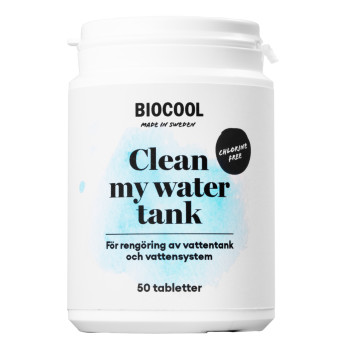 Biocool CleanWater tank, 50 tabletter