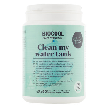 Biocool CleanWater tank, 50 tabletter