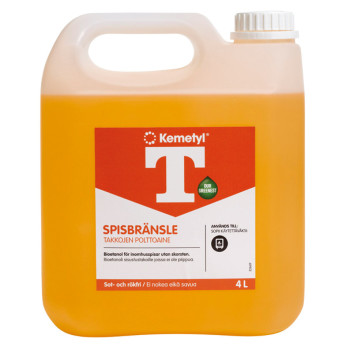 Kemetyl T-spisbränsle