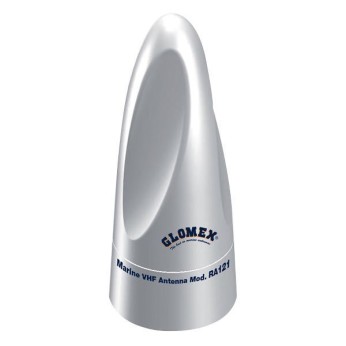 Glomex RA121 VHF-antenn low profile m/kabel, fäste & kontakt