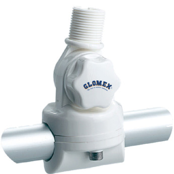 Glomex RA134 vippantennfäste vitt, Ø22/25mm rör