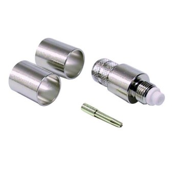 FME-kontakt hona fr 10 mm-kabel (RG213), crimpning