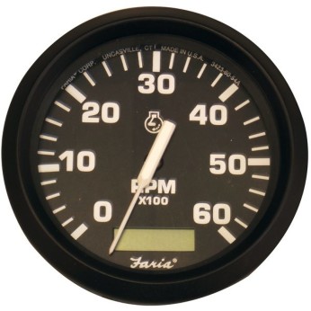 Faria varvrkn 6000 varv m/timrknare 85 - euro black