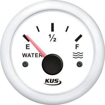 Kus tankmätare vatten vit 0-190ohm