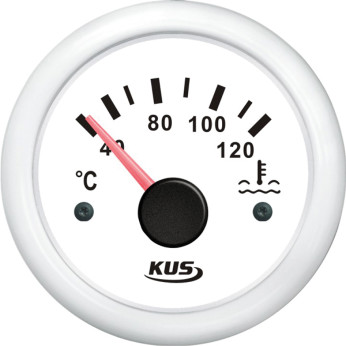 KUS temperaturmätare för kylvatten vit