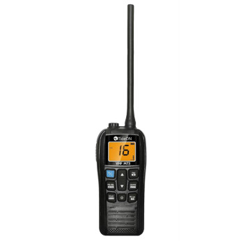 TideON VHF M7, handhållen, flyter IP67, 5W med bordsladdare
