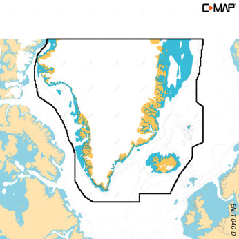 C-map discover x, grnland t-040-d