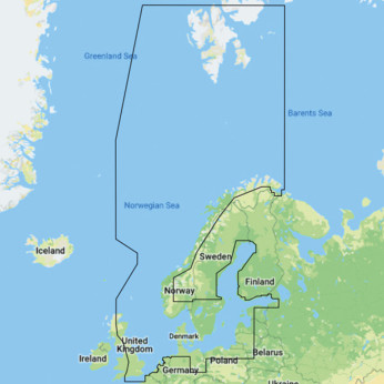 C-Map Y050 Discover, Skandinavien till Lowrance,Simrad & B&G