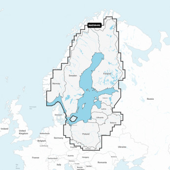 Navionics+ Large Sverige EU644L SD/Mikro SD kort