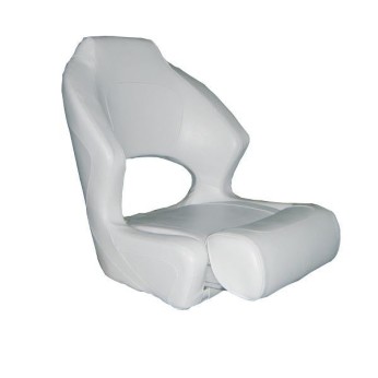 ESM Deluxe sport flip-up säte H52, vit