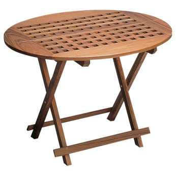 Roca fällbart bord oval 80x65x57 cm