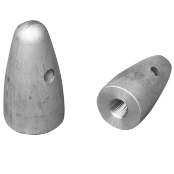 Tecnoseal volvo zinkmøtrik for aksel ø30mm, med m20x2.5 gevind