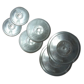 1852 Tallriksanod Zink Ø130mm 1030g 1 par