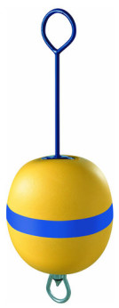 Polyform osänkbar förtöjningsboj lång ten gul, 285x890mm