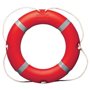 Livboj röd SOLAS-godkänd, Vikt 2,7 kg