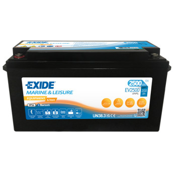 Exide EV2500 litiumbatteri 100A