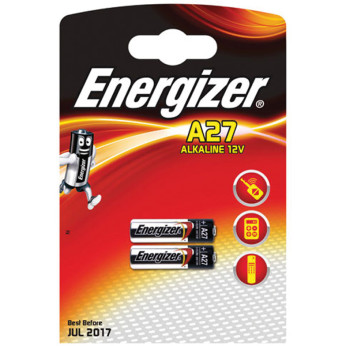 Energizer-batteri A27 / 12V, 2 st.