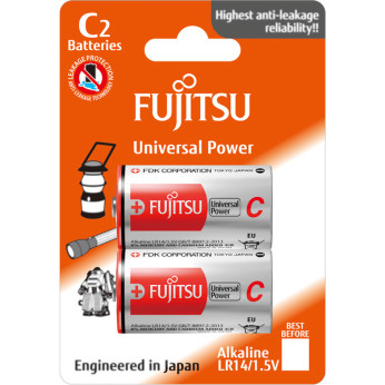 Fujitsu C/ LR14 batteri Universal Power 1.5V, 2 st