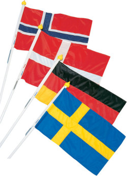 Adela Fasadset Sverige, flagga 70cm