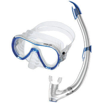 SEAC Giglio Snorkelset mask och snorkel bl str. vuxen