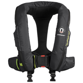 Crewsaver Ergofit 290N med soft loop D-rings, Svart
