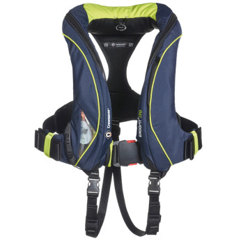 Crewsaver Ergofit+ 190N, Navy/grn med soft loop D-ring