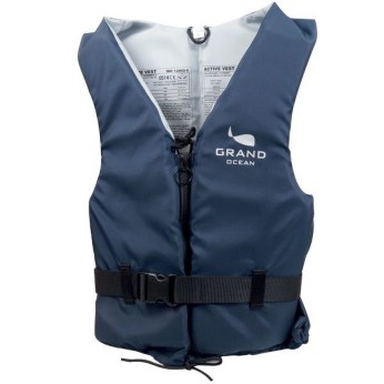 Flytväst grand ocean 50n active navy/grå 30-50kg