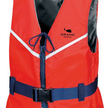 Seglarväst 40-60kg orangeröd