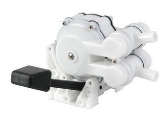 Dubbelverkande fotpump