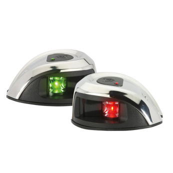 Attwood LED lanternor toppmonterad styrbord/babord set