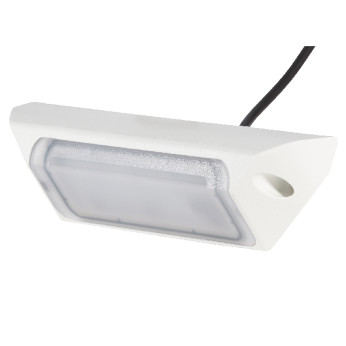 Hella däcksbelysning vit LED 1200 lumen 45º