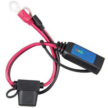 Victron batterianslutning med LED, M8-ögla