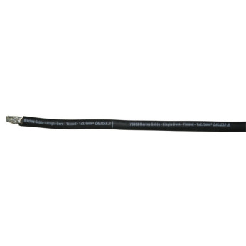 Marin kabel svart förtennad 10x0,5mm2