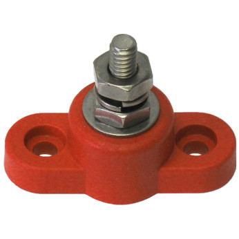 OceanFlex enkel elkoppling röd, max 150A / Ø6,4mm