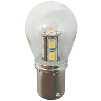 1852 LED-bajonett BA15D 25x48mm 10-36Vdc, 2 st