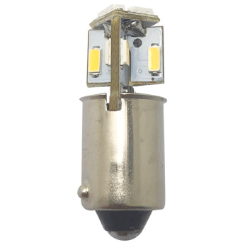 1852 LED-bajonett BA9S Ø9x26mm 10-36Vdc, 2 st