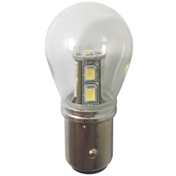 1852 LED-lanternlampa BAY15D 25x48mm 10-36Vdc, 2 st